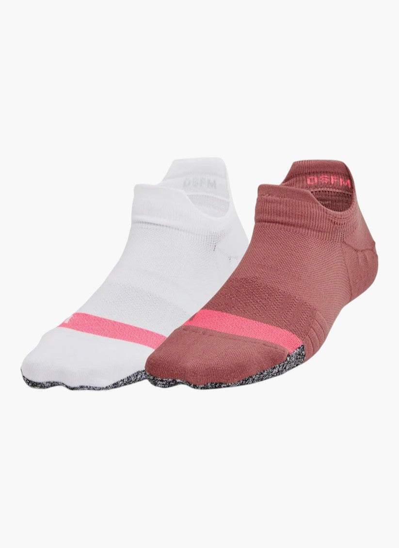 Under Armour Ladies Breathe 2 Pack No Show Socks 1370096