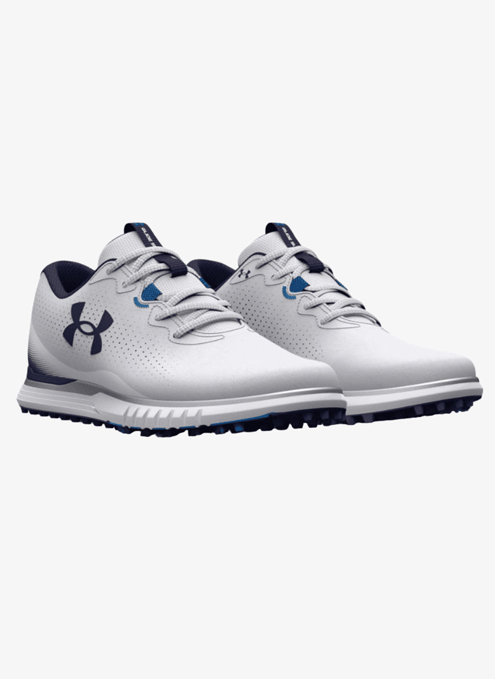 Under armour white on sale tennis shoes