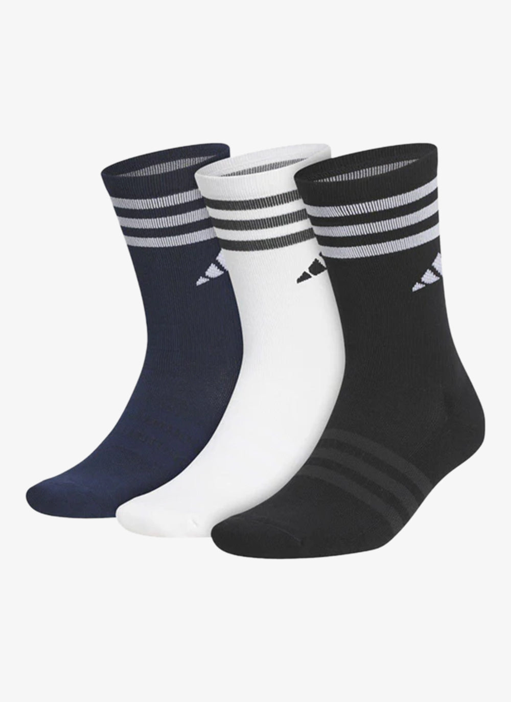 adidas 3 Pack Crew Golf Socks HS6060