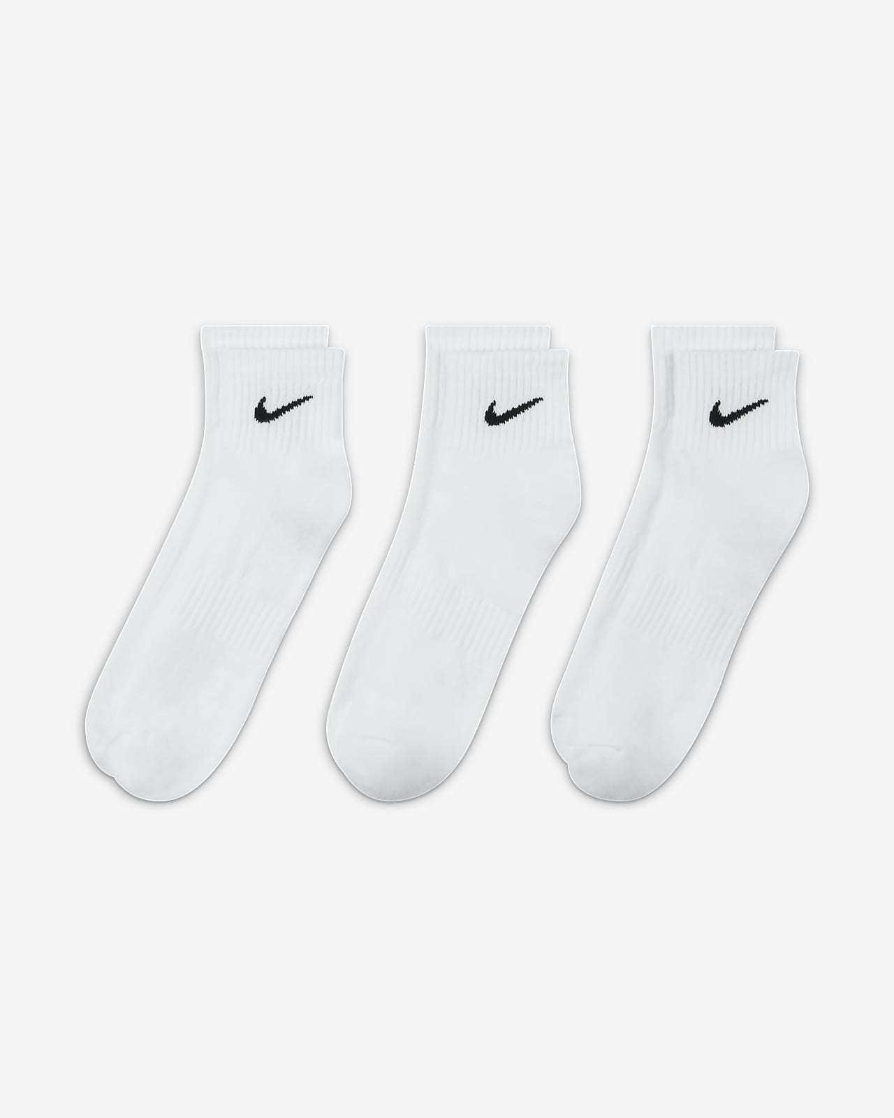 Nike Dry Cushion Everyday 3-Pack Ankle Golf Socks SX7667