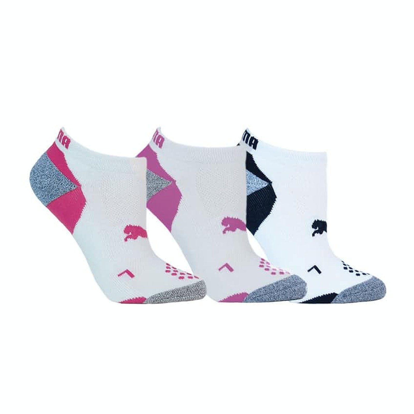 Puma Ladies Pounce Low Cut Golf Socks Pack