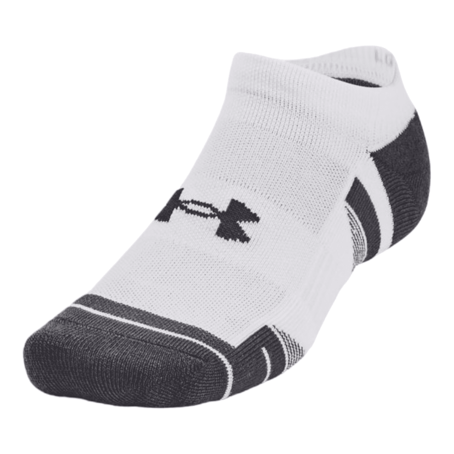 Under Armour Performance Tech No Show Socks (3 Pairs) 1379503 | White ...