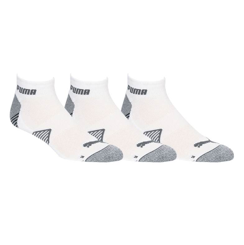 Puma Essential Quarter Cut Golf Socks (3 Pack) 858561